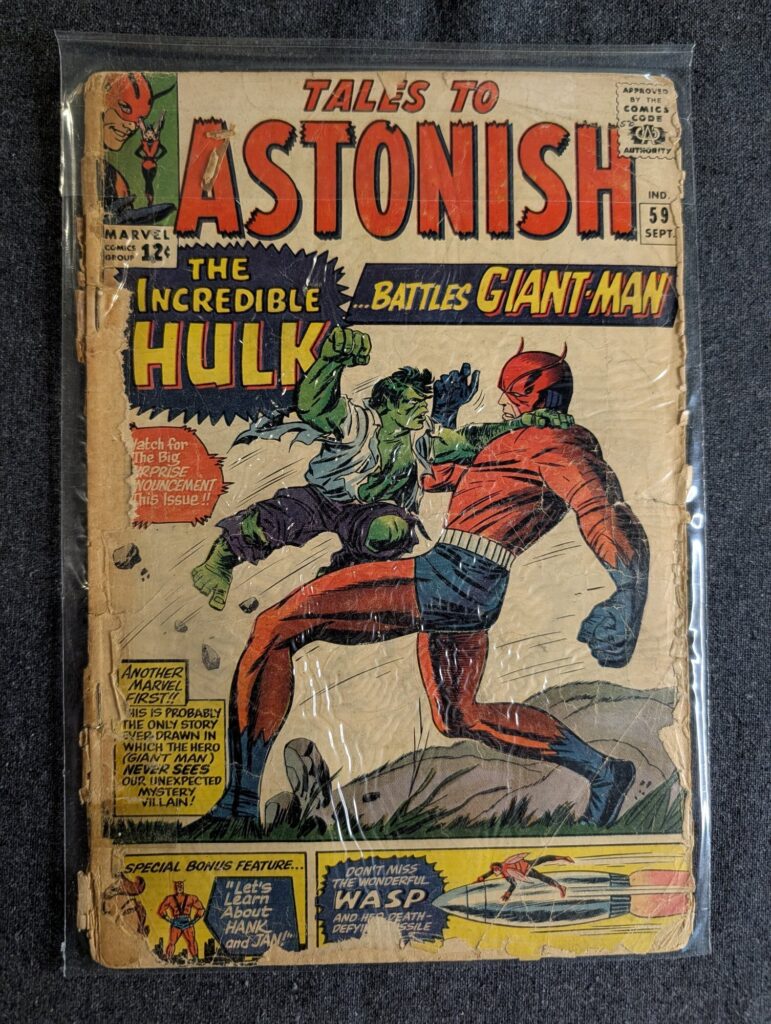 Tales to Astonish #59 front cover