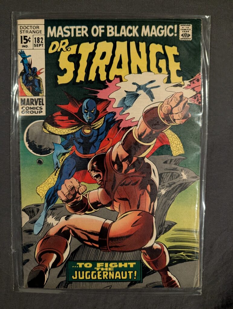 Doctor Strange #182 front cover