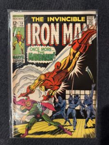 Iron Man #10 front cover