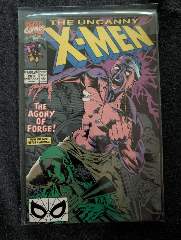 The Uncanny X-Men #263 front cover