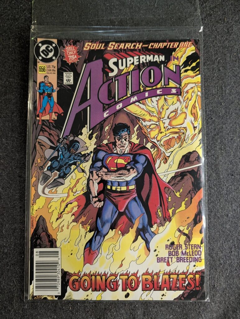 Action Comics #656 front cover