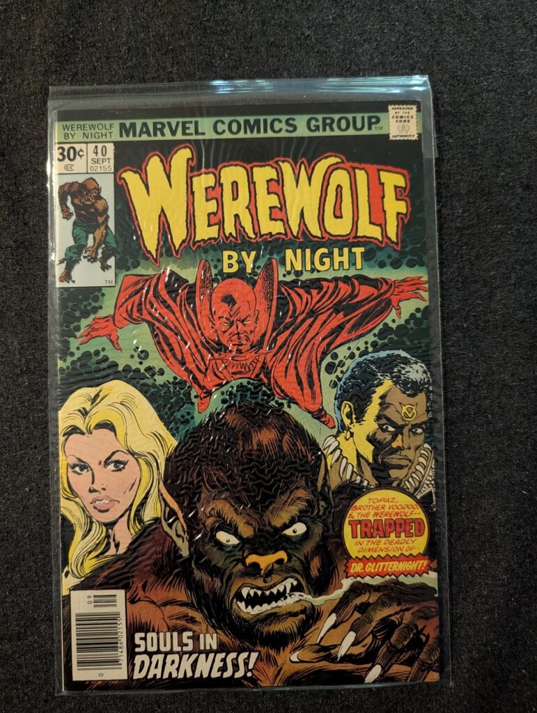 Werewolf by Night #40 front cover