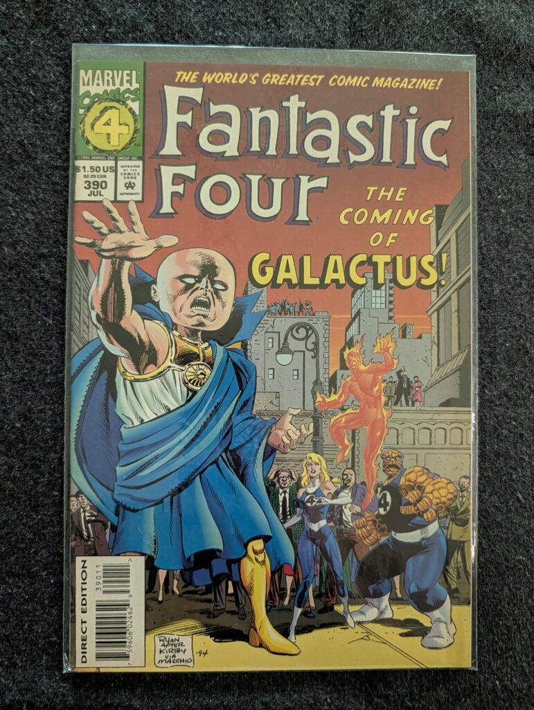 Fantastic Four #390 front cover