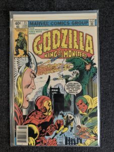 Godzilla #23 front cover