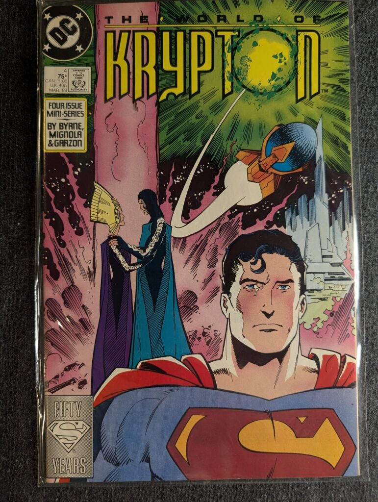 The World of Krypton #4 front cover