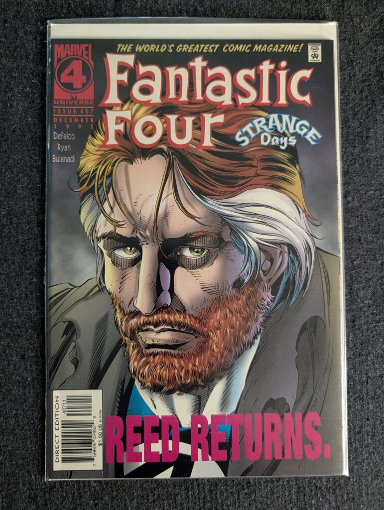 Fantastic Four #407 front cover