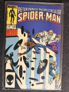 Peter Parker, The Spectacular Spider-Man #100 front cover