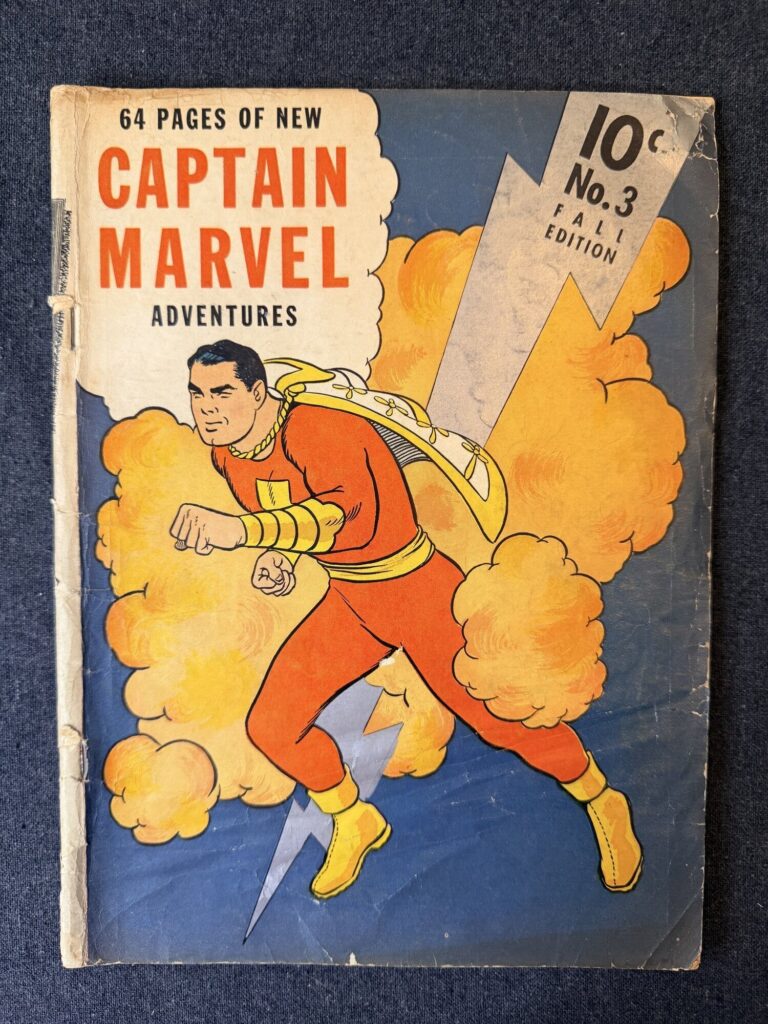 Captain Marvel Adventures #3 front cover
