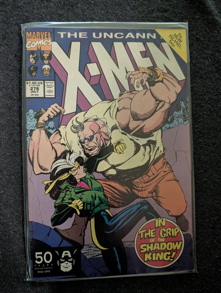 The Uncanny X-Men #278 front cover
