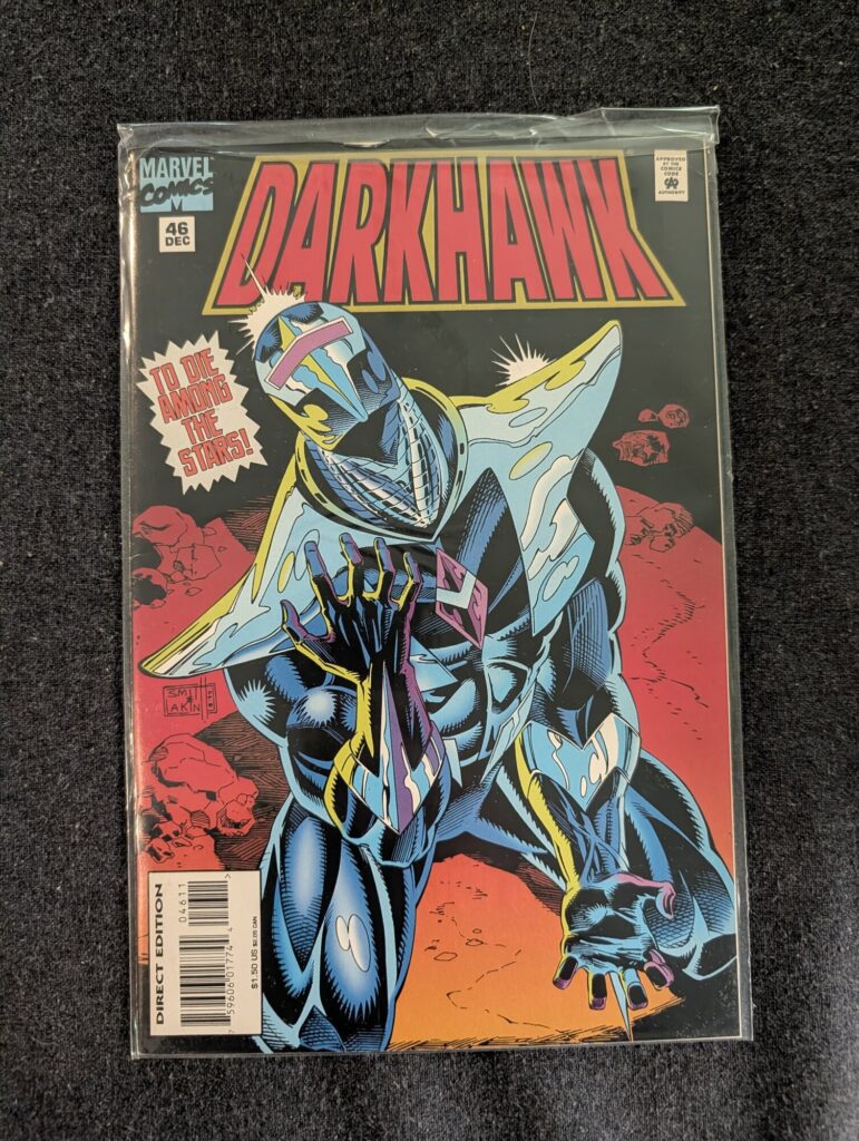 Darkhawk #46 front cover