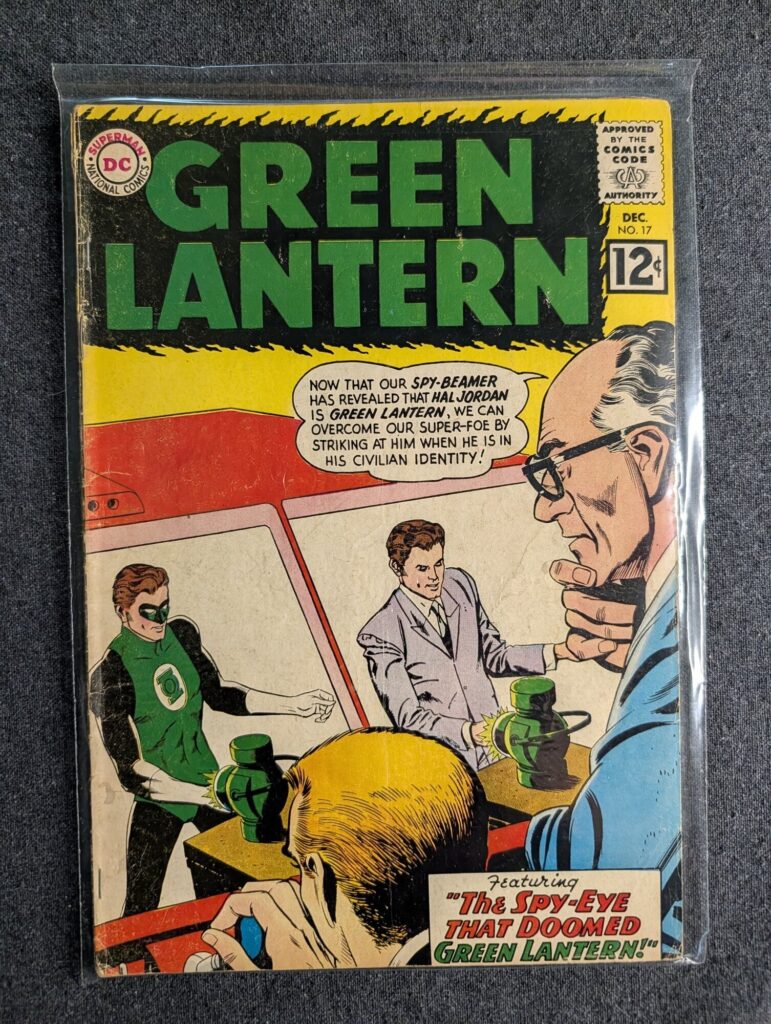 Green Lantern #17 front cover