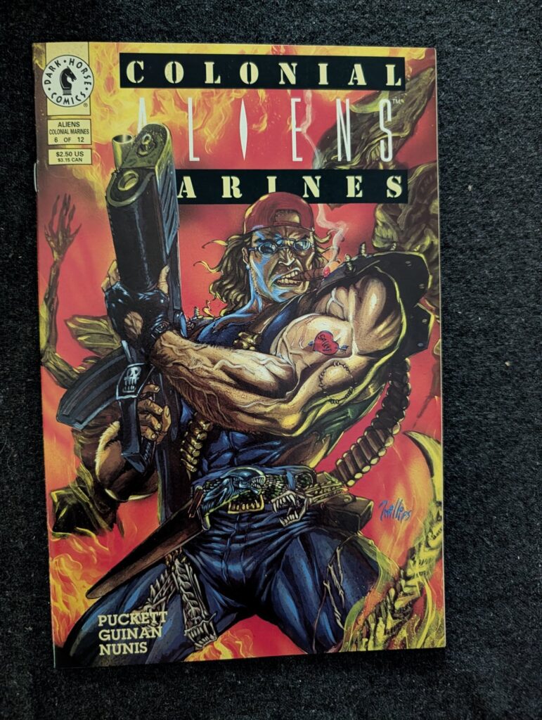 Aliens: Colonial Marines #6 front cover