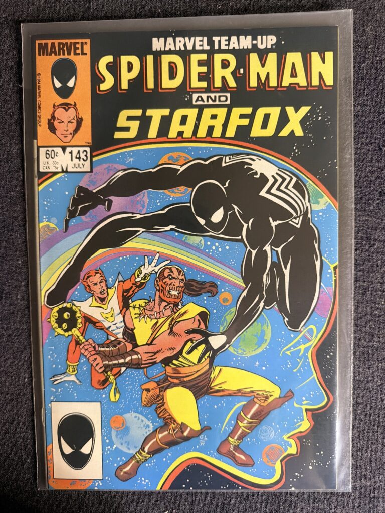 Marvel Team-Up #143 front cover