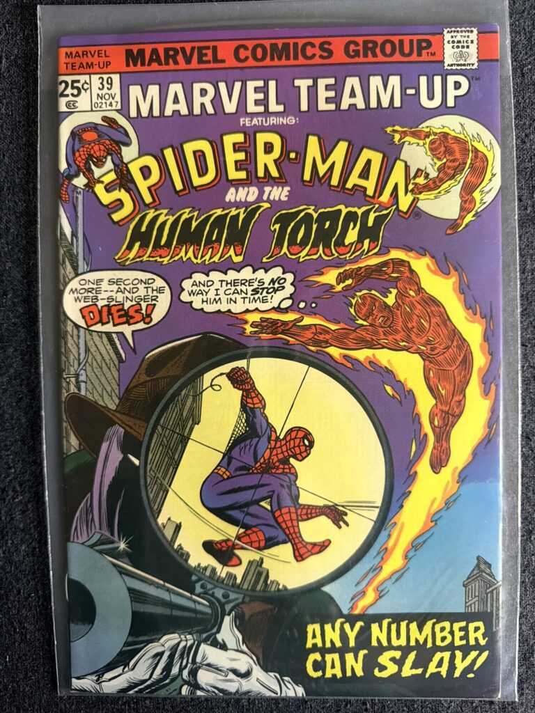 Marvel Team-Up #39 front cover