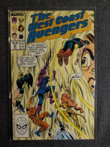 West Coast Avengers #32 front cover