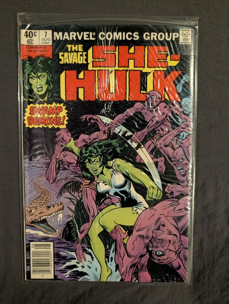 The Savage She-Hulk #7 front cover