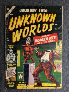 Journey Into Unknown Worlds #21 front cover