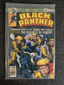 Black Panther #12 front cover