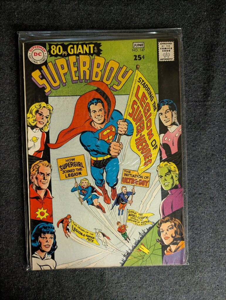 Superboy #147 front cover