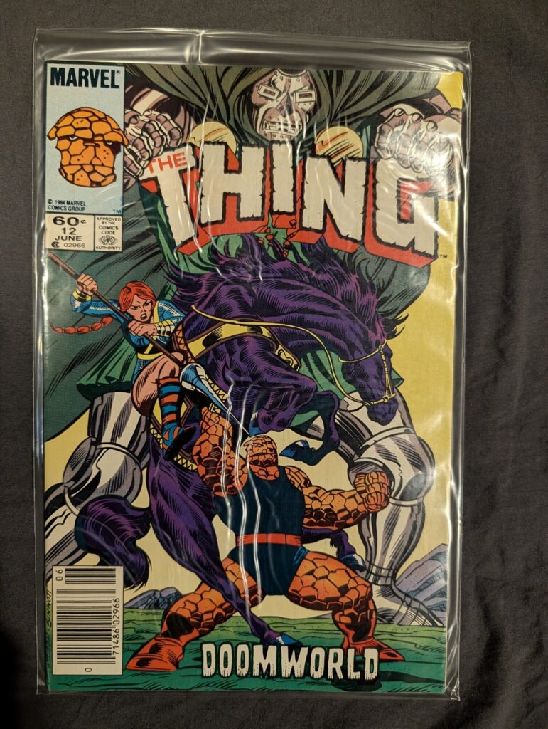 The Thing #12 front cover