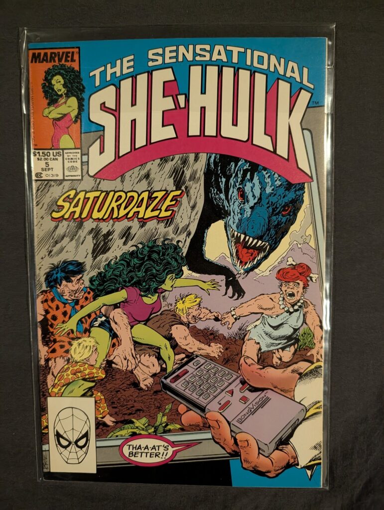 The Sensational She-Hulk #5 front cover
