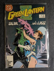 Green Lantern Corps #215 front cover