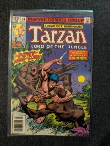 Tarzan, Lord of the Jungle #14 front cover