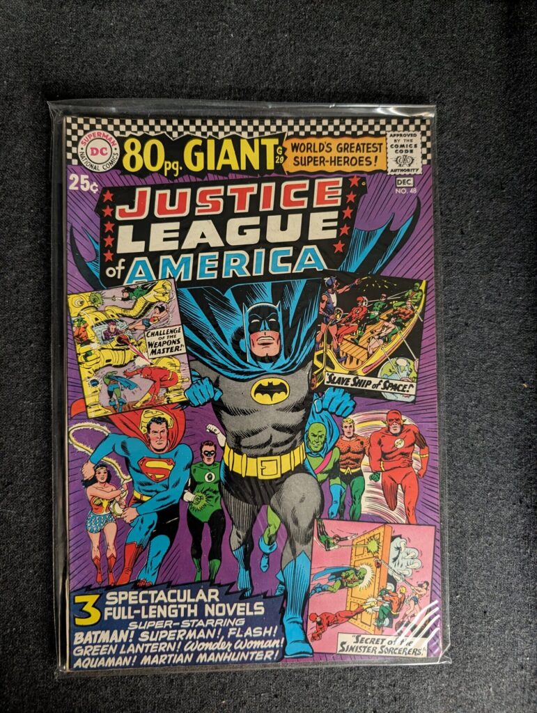 Justice League of America #48 front cover