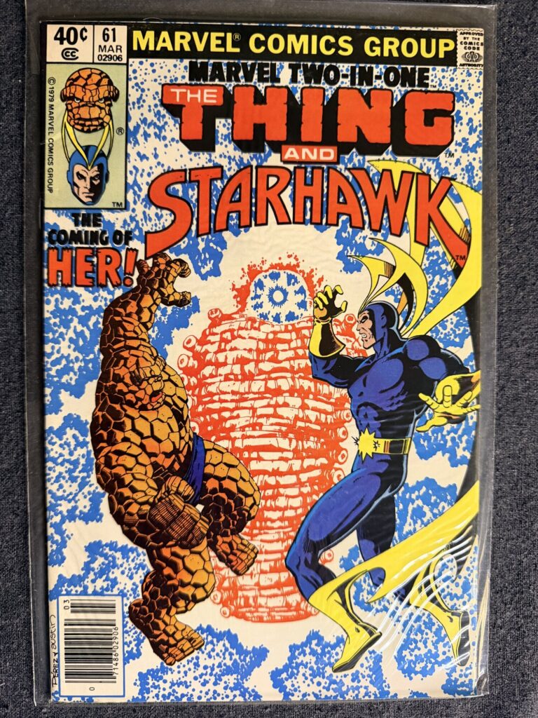 Marvel Two-In-One #61 front cover