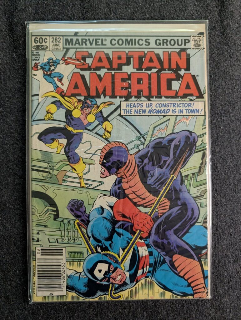 Captain America #282 front cover