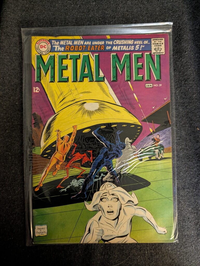 Metal Men #29 front cover