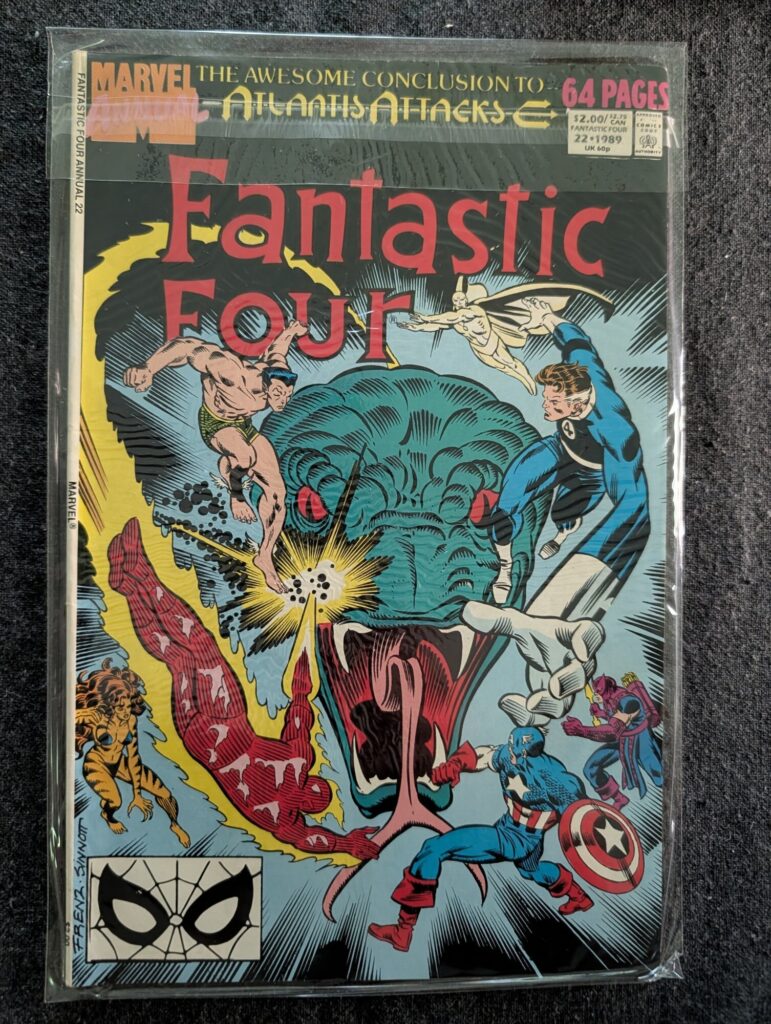 Fantastic Four Annual #22 front cover