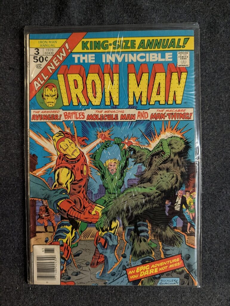 Iron Man Annual #3 front cover