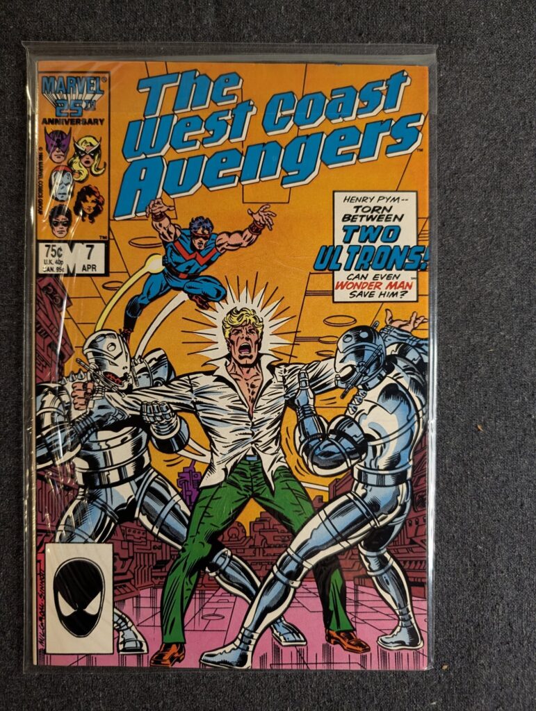 The West Coast Avengers #7 front cover