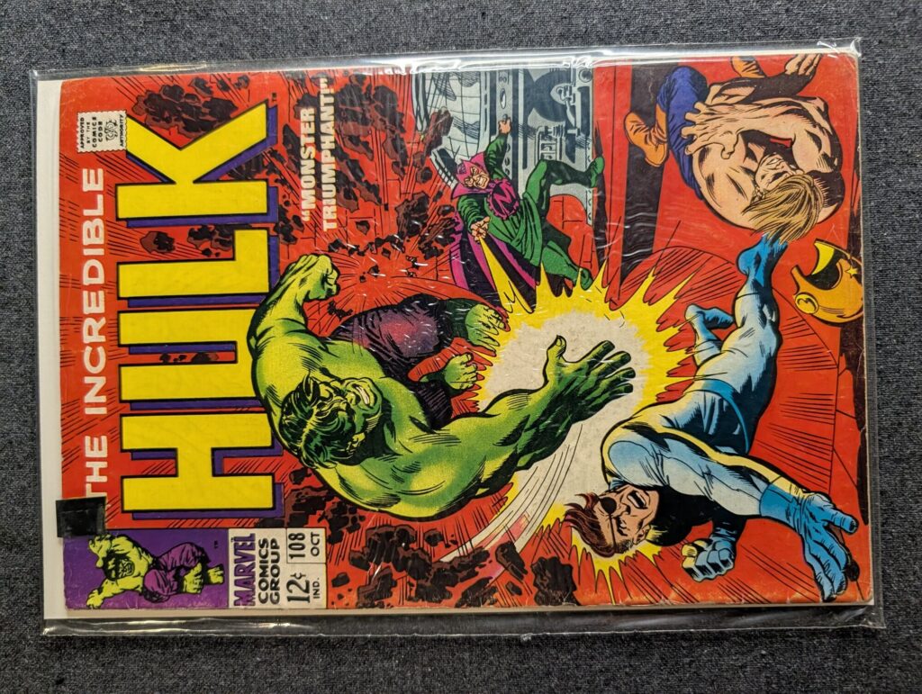 The Incredible Hulk #108 front cover