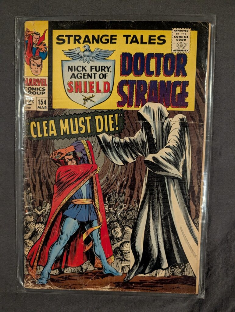 Strange Tales #154 front cover