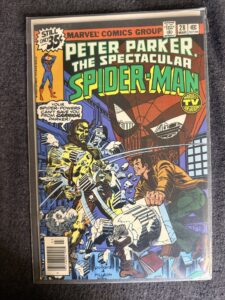 Peter Parker, The Spectacular Spider-Man #28 front cover
