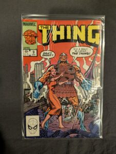 The Thing #9 front cover
