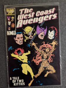 West Coast Avengers #16 front cover