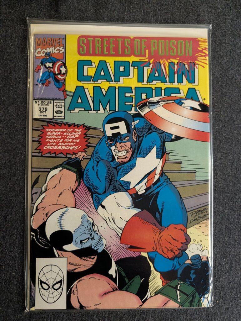 Captain America #378 front cover