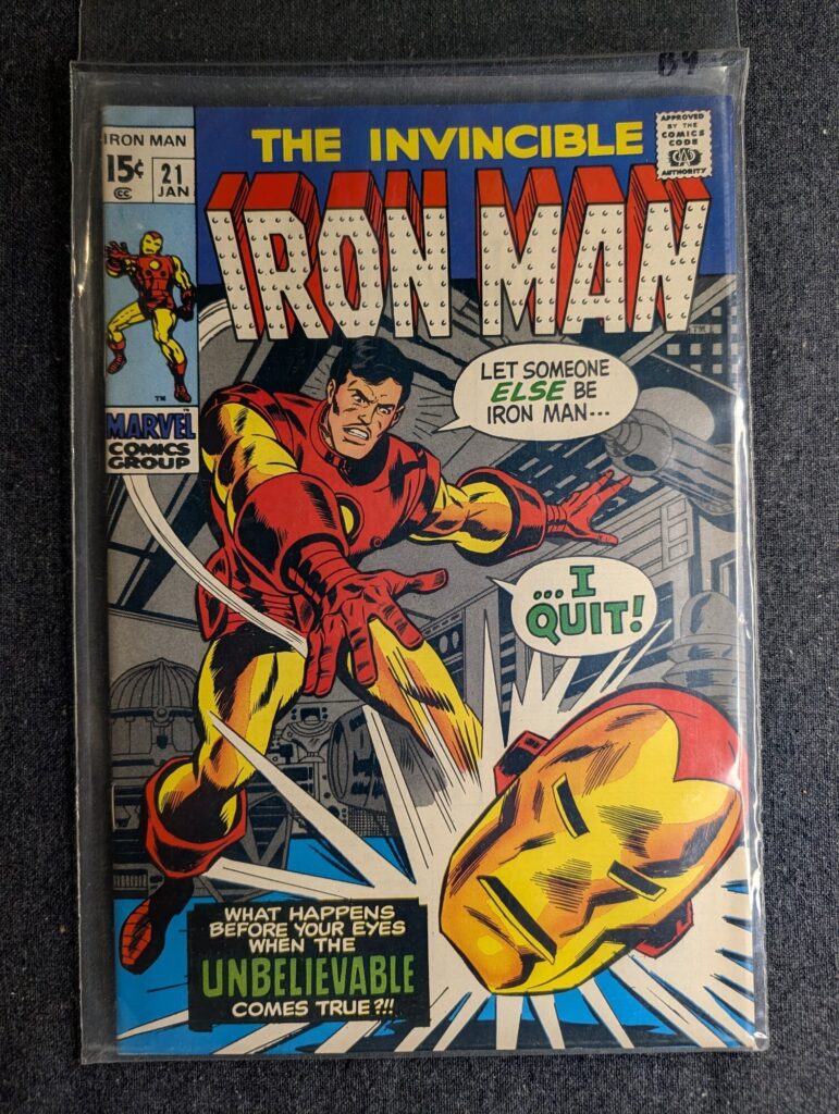 Iron Man #21 front cover