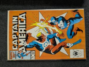 Captain America #327 front cover