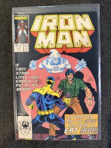 Iron Man #220 front cover