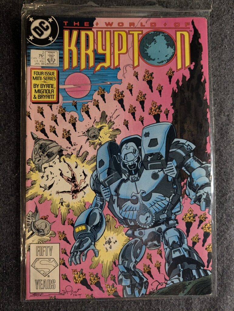 The World of Krypton #2 front cover