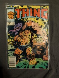 The Thing #4 front cover