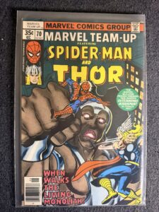 Marvel Team-Up #70 front cover