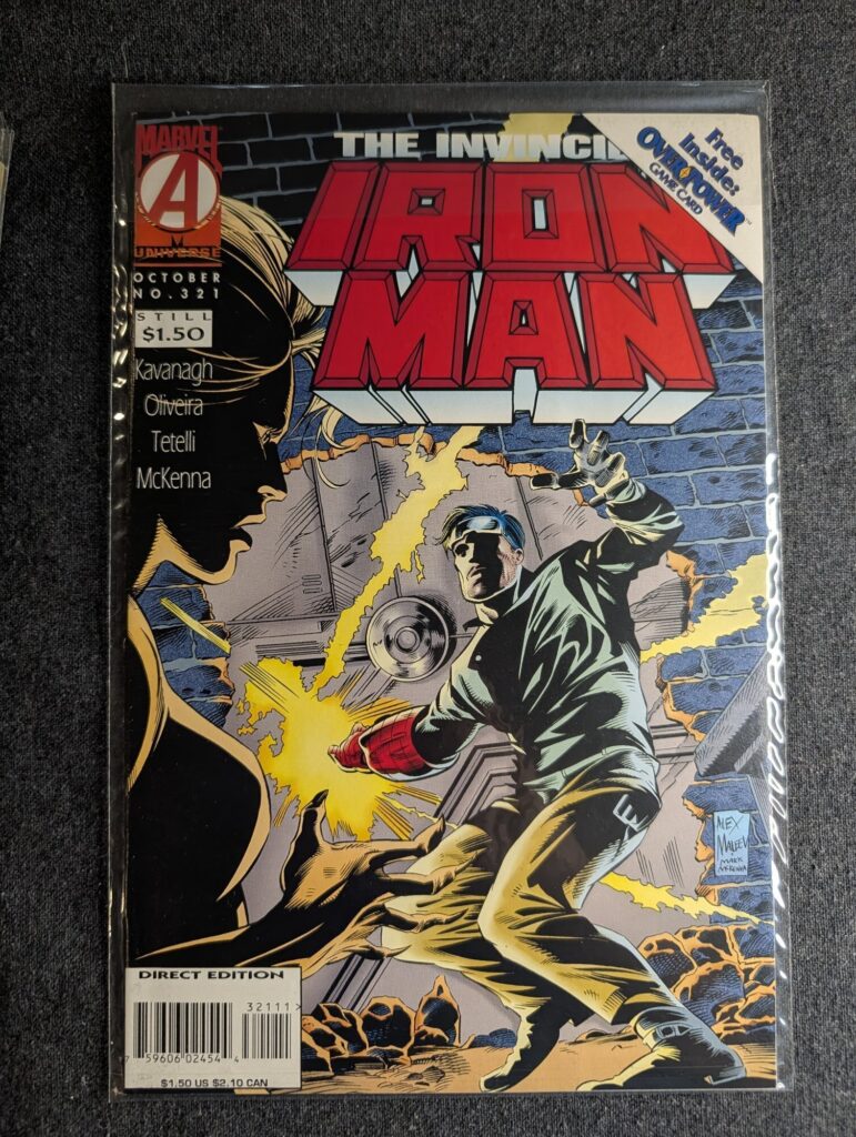 Iron Man #321 front cover