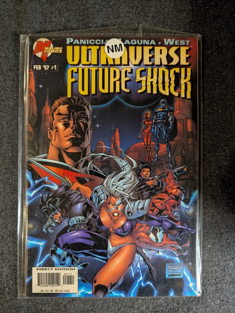 Ultraverse: Future Shock #1 front cover