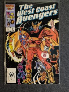 West Coast Avengers #9 front cover