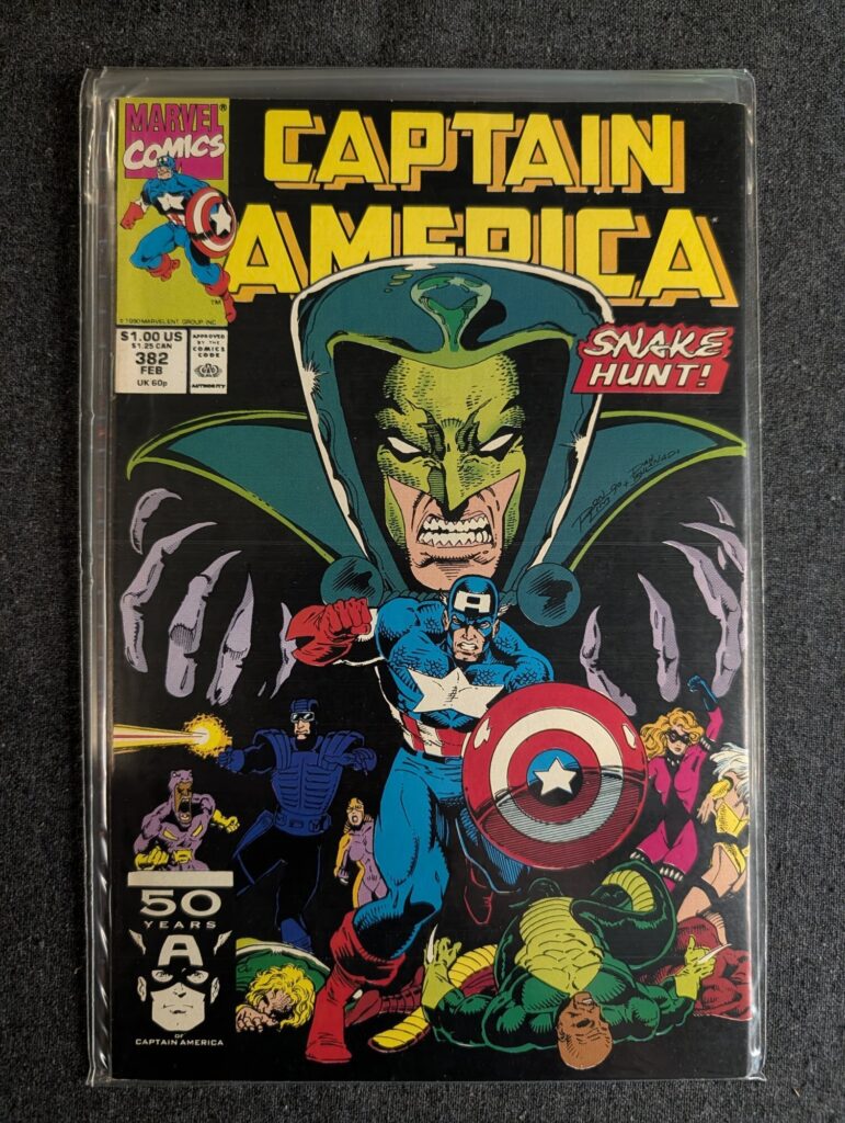 Captain America #382 front cover